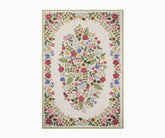 Perennial Blossom Power Loomed Rug - Cream