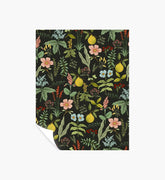Herb Garden Peel & Stick Wallpaper Sample - Black