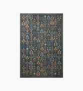Edinburgh Campbell Power Loomed Rug - Navy