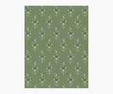 Paisley Wallpaper Sample - Green