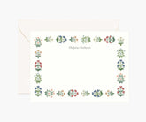Floral Personalized Stationery - Mughal Rose