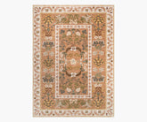 Kismet Arabesque Power Loomed Rug - Camel