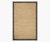 Costa Wildwood Jute Rug - Natural & Black
