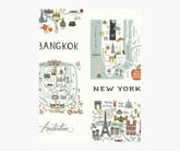 City Maps Wallpaper Sample - Mint