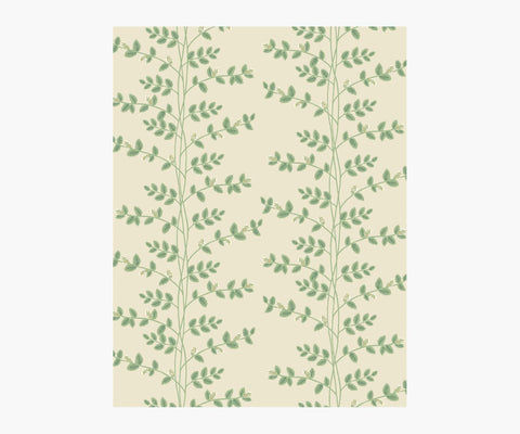 Climbing Vines Wallpaper Sample - Linen
