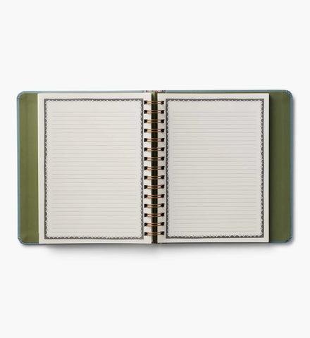 2026-2027 17-Month Academic Covered Spiral Planner - Paisley