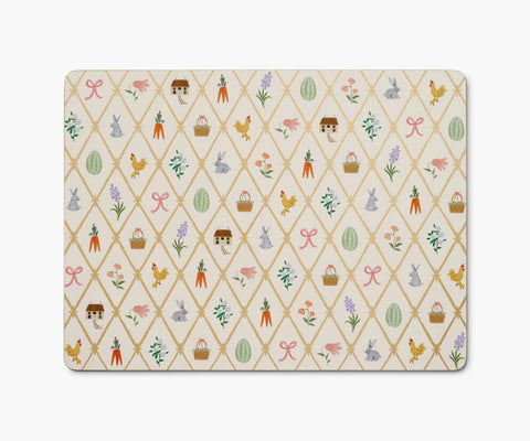 Cork Placemats - Spring Farm