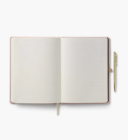 2027 12-Month Hardcover Planner with Pen - Paisley