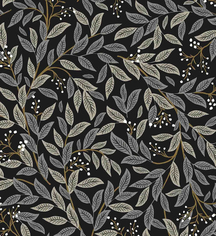 Willowberry Peel & Stick Wallpaper - Black