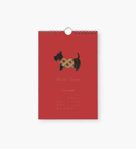 2027 Kitchen Calendar - Dog of the Month