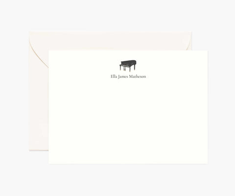 Arts Personalized Stationery  - Piano