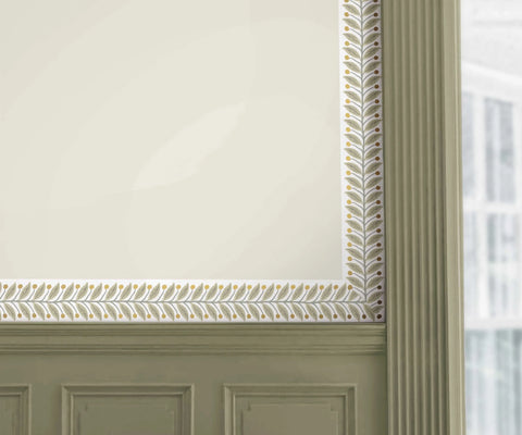 Garden Trim Wallpaper - Linen