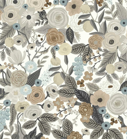 Garden Party Peel & Stick Wallpaper - Linen Multi