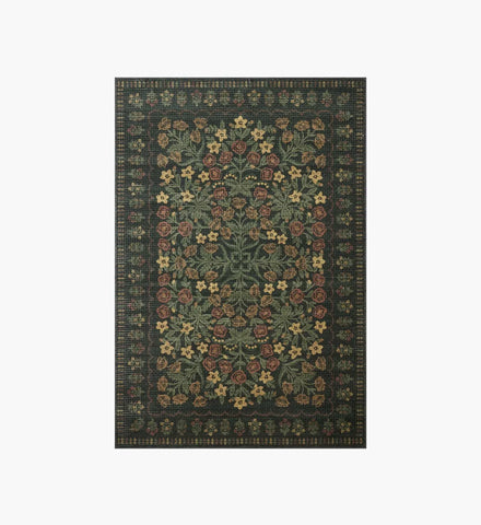 Orchard Charlotte Washable Rug - Forest