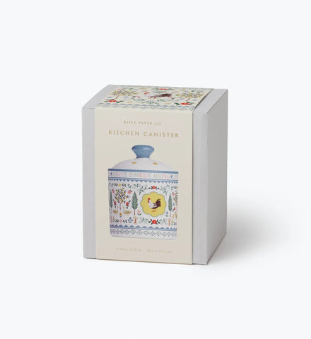 Porcelain Canister - Home Sweet Home