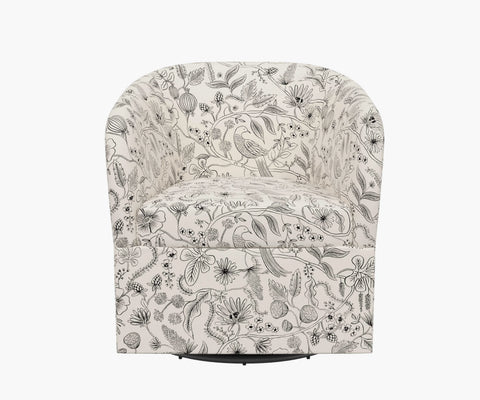 Pembroke Swivel Chair - Aviary