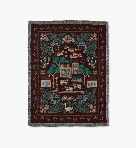 Woven Blanket - Country Farm