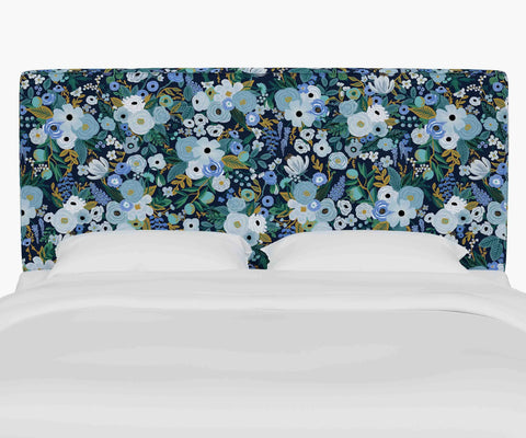 Elly Headboard - Garden Party Blue