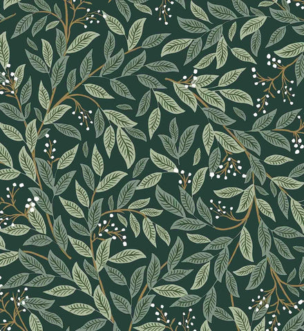 Willowberry Peel & Stick Wallpaper - Emerald