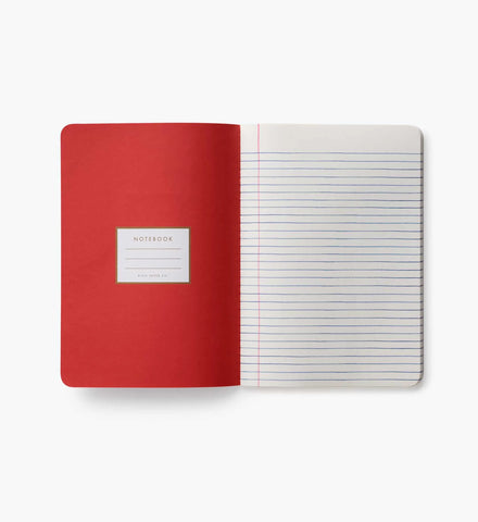 Stitched Notebook Set - Schoolhouse