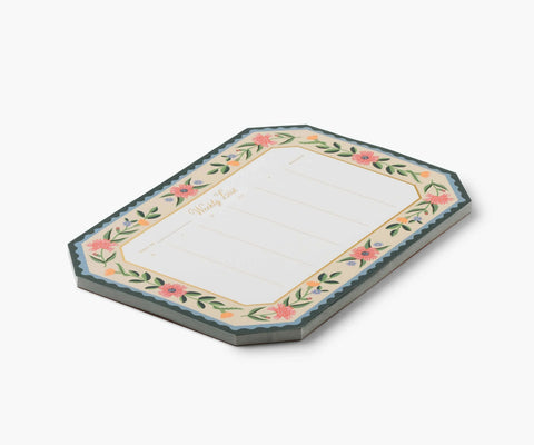 Weekly Desk Pad - Aster