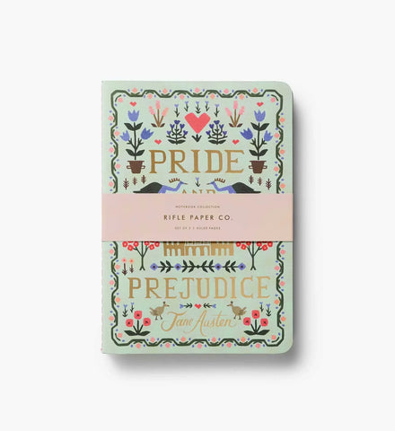 Stitched Notebook Set - Jane Austen