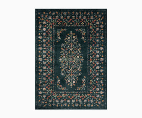 Laurel Eleanor Power Loomed Rug - Navy