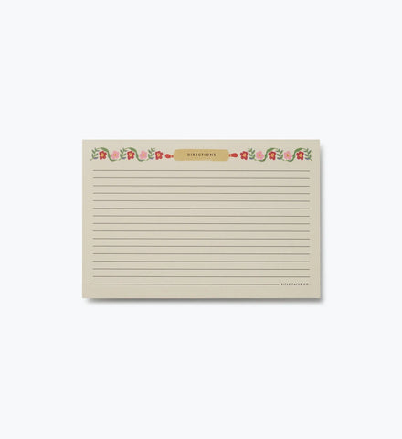 Recipe Cards - Home Sweet Home