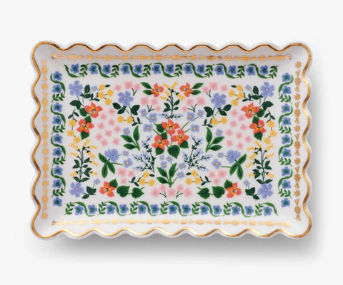 Porcelain Catchall Tray - Wildwood