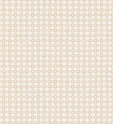 Daisy Gingham Peel & Stick Wallpaper - Blush