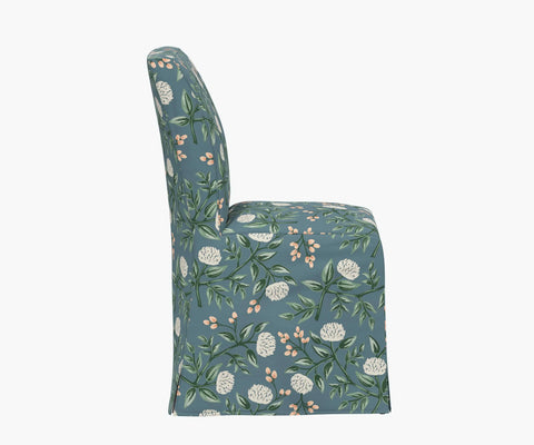 Frances Slipcover Dining Chair - Peonies