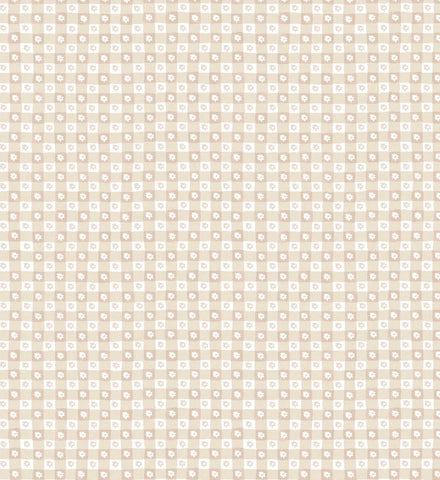 Daisy Gingham Peel & Stick Wallpaper Sample - Blush