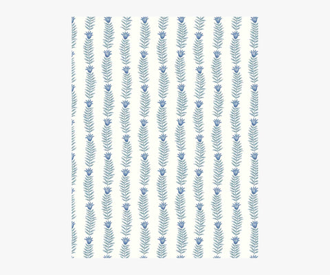 Eden Wallpaper Sample - Indigo