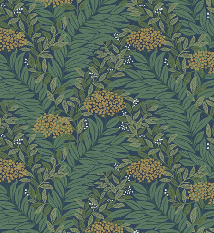 Highgrove Wallpaper - Navy