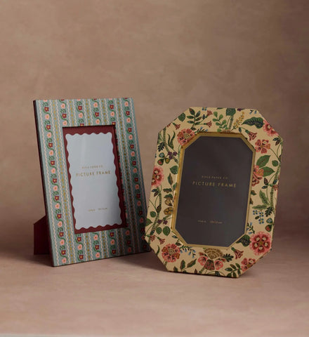 Paper Wrapped Picture Frame - Delphine