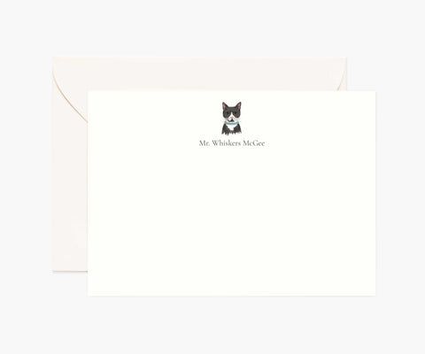 Pets Personalized Stationery - Cat 1