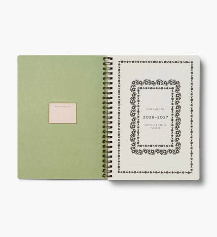 2026-2027 17-Month Academic Softcover Spiral Planner - Mimi