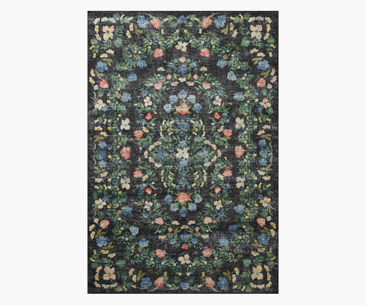Palais Windsor Printed Rug - Black