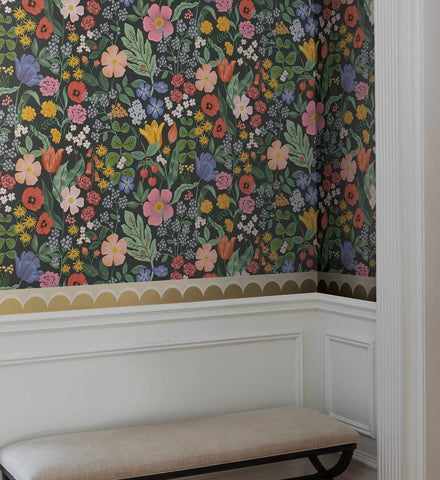 Blossom Wallpaper - Black