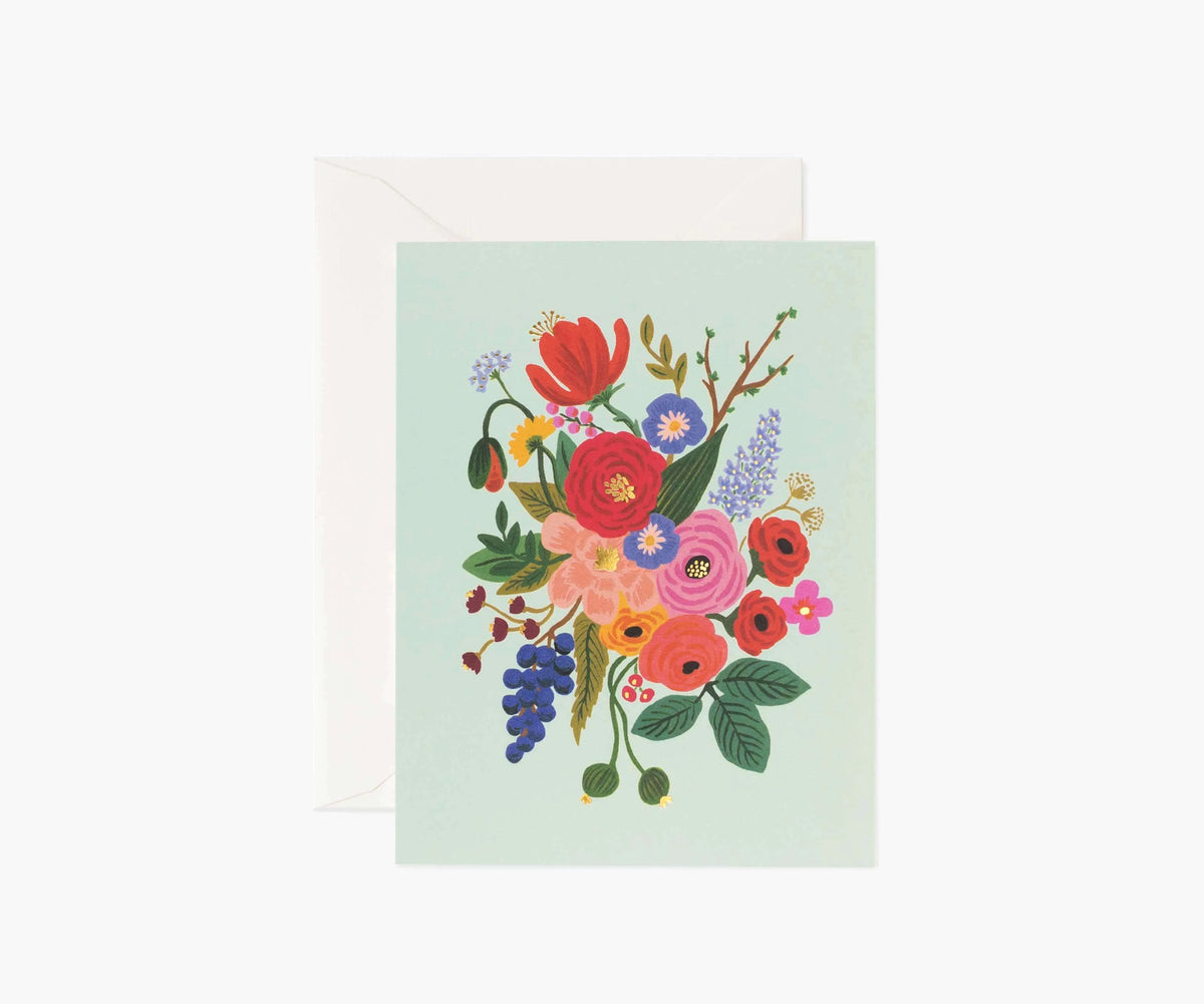 Garden Party Mint Everyday Card - Single Card