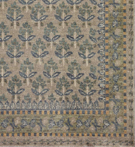 Fiore Forte Power-Loomed Rug - Grey