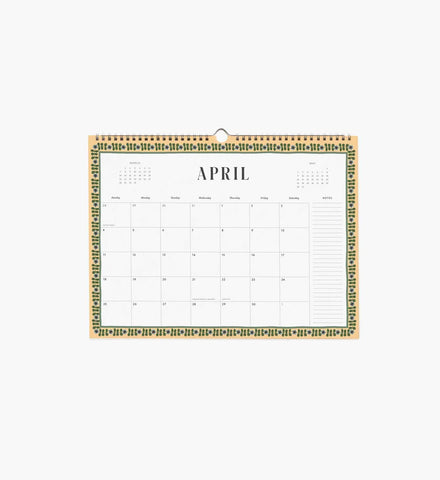2027 Appointment Calendar - Paisley