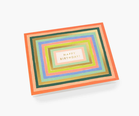 Disco Birthday Card - Single Card