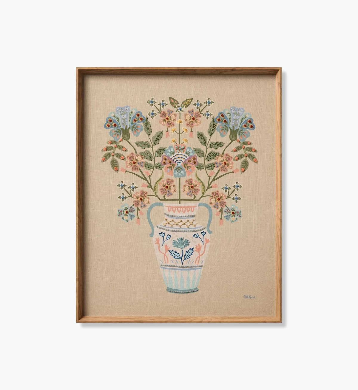 Framed Wall Art - Gracie Vase