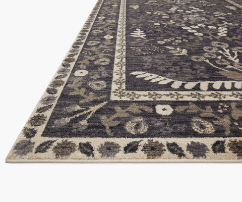 Fiore Florence Power Loomed Rug - Charcoal