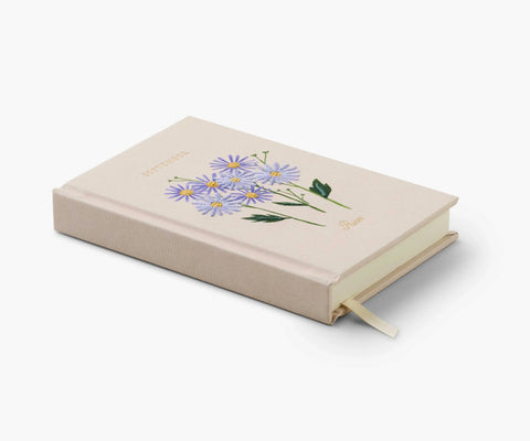 Birth Month Mini Embroidered Journal - September