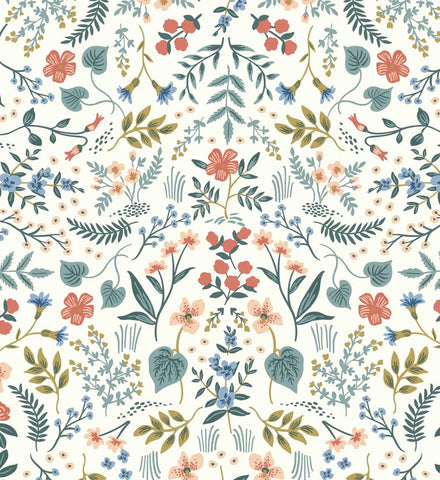 Wildwood Wallpaper - Rose Multi