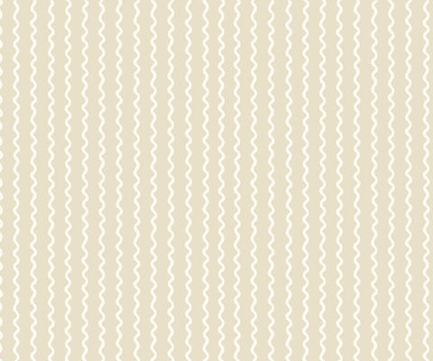 Rickrack Wallpaper - Linen
