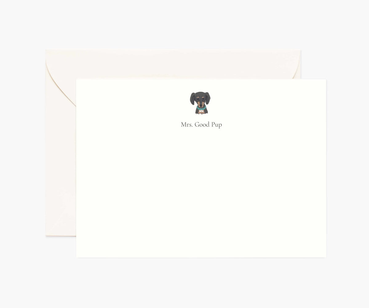 Pets Personalized Stationery - Dog 11