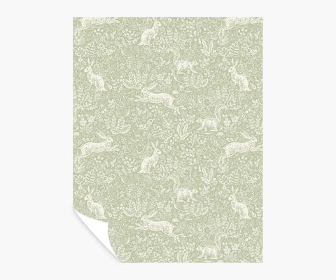 Fable Peel & Stick Wallpaper Sample - Mint